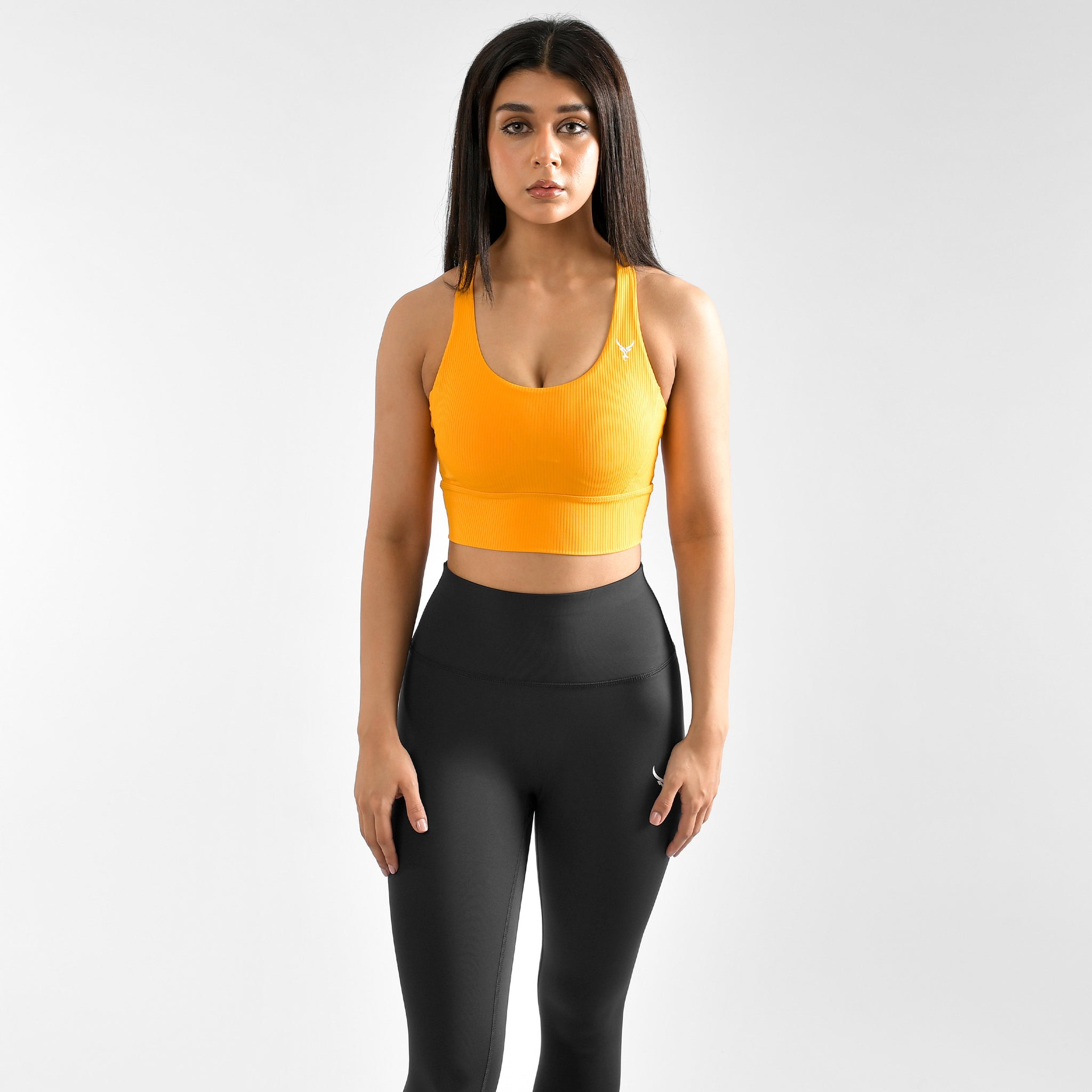 Ribbed sports bra