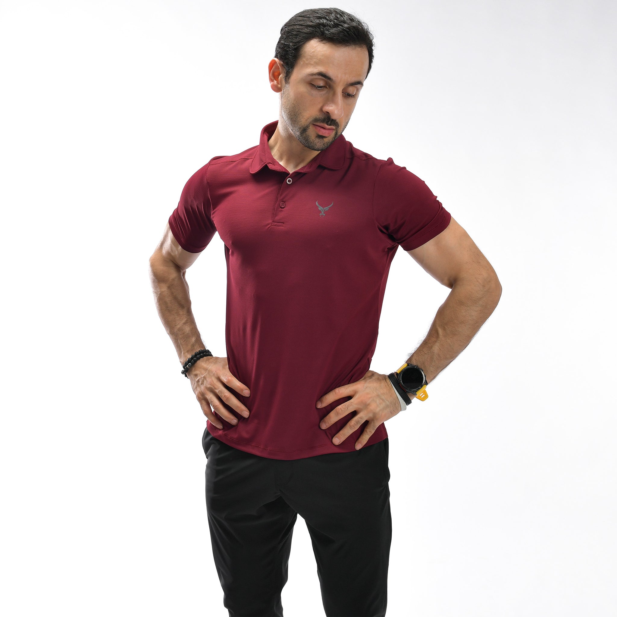 Waffle Weave Polo