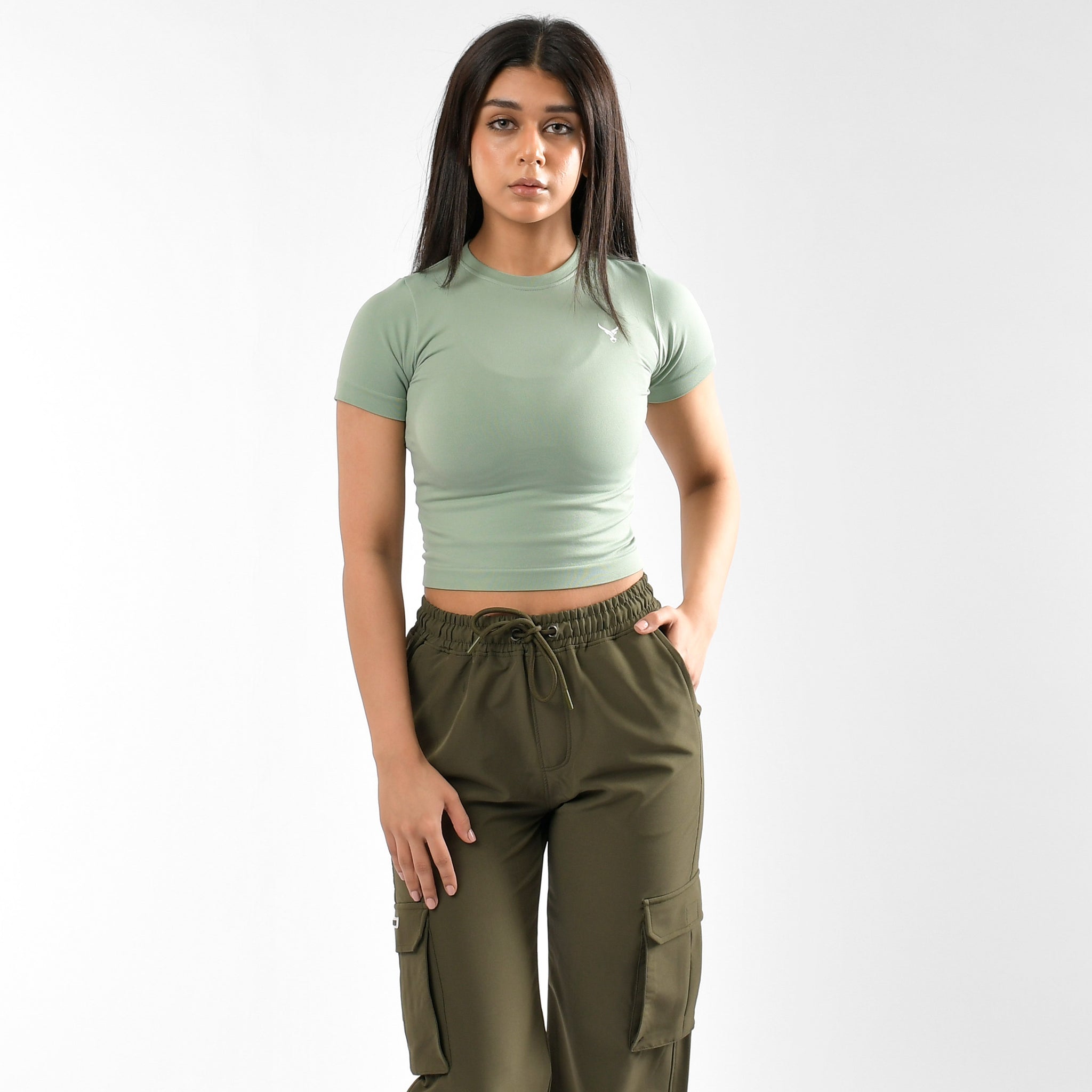 Knit Round Neck Short Sleeve