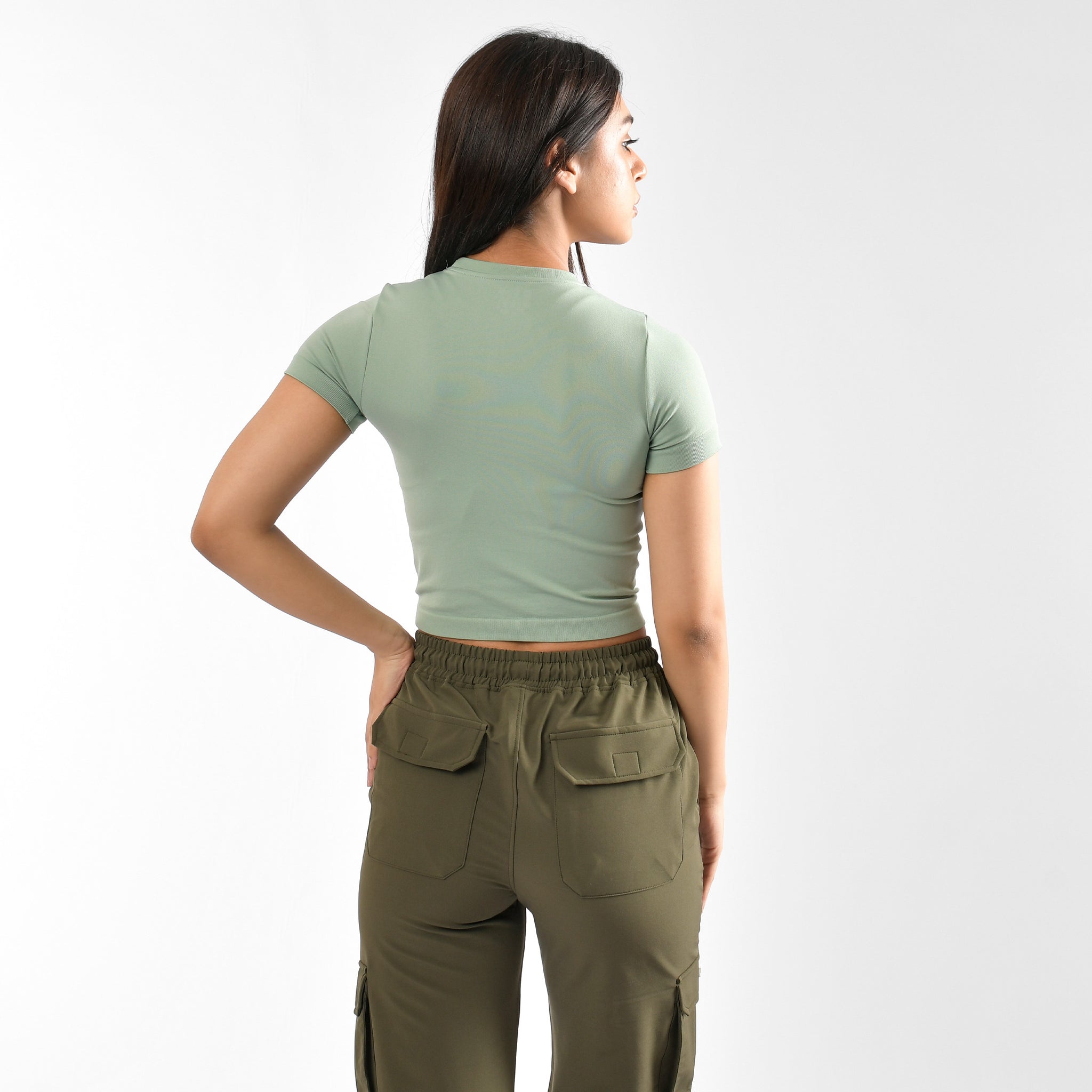 Knit Round Neck Short Sleeve