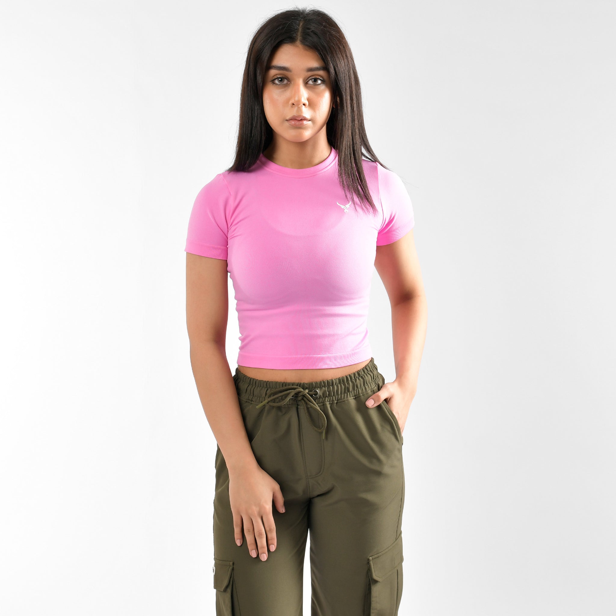 Knit Round Neck Short Sleeve
