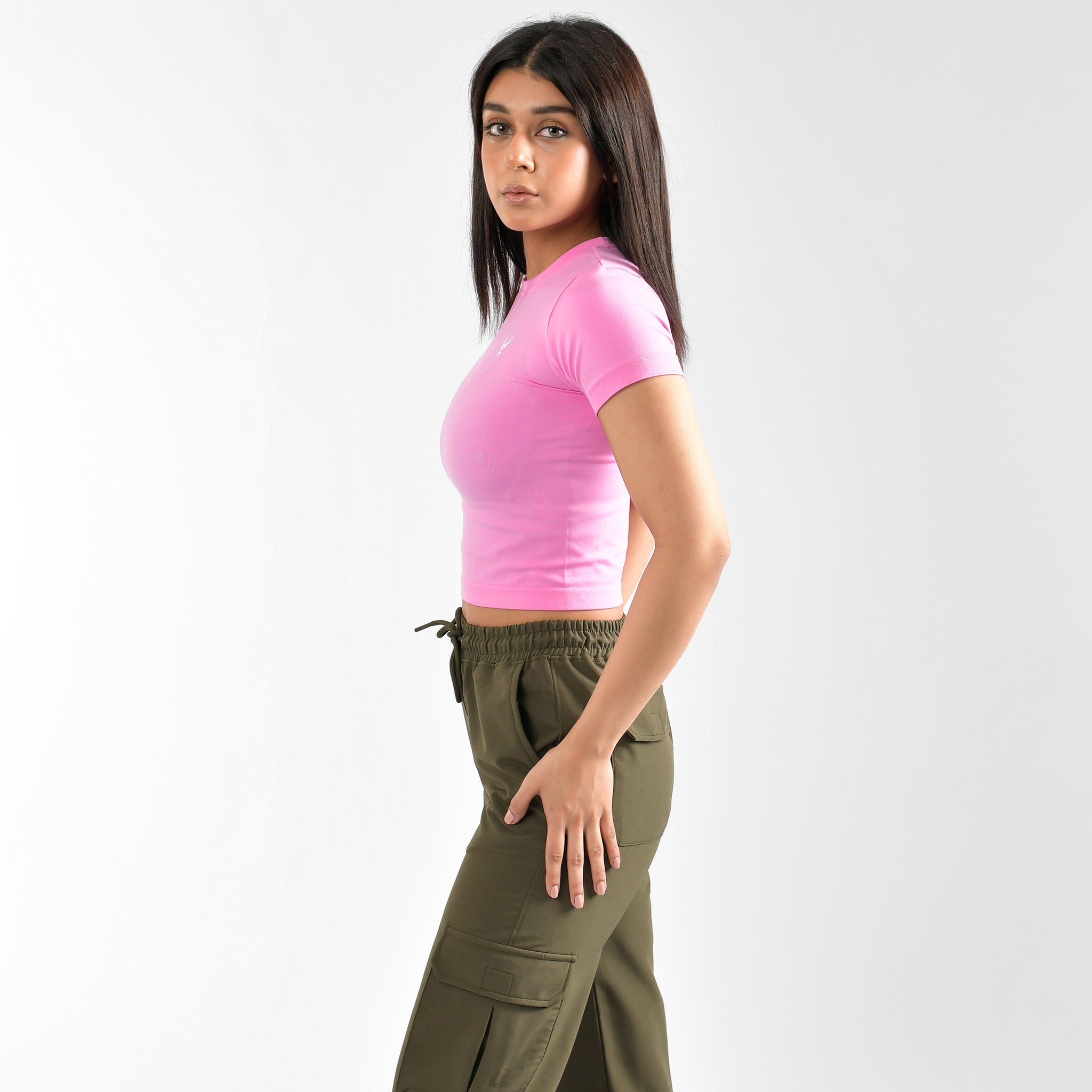 Knit Round Neck Short Sleeve
