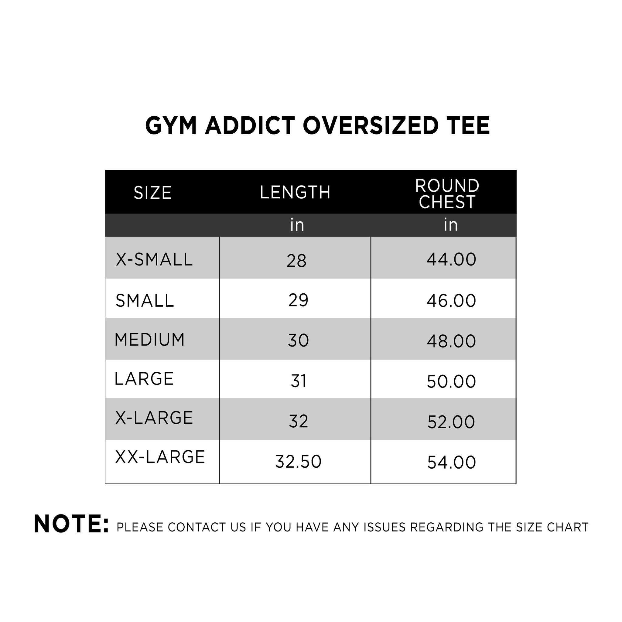 Women Gym Addict Oversized Tee