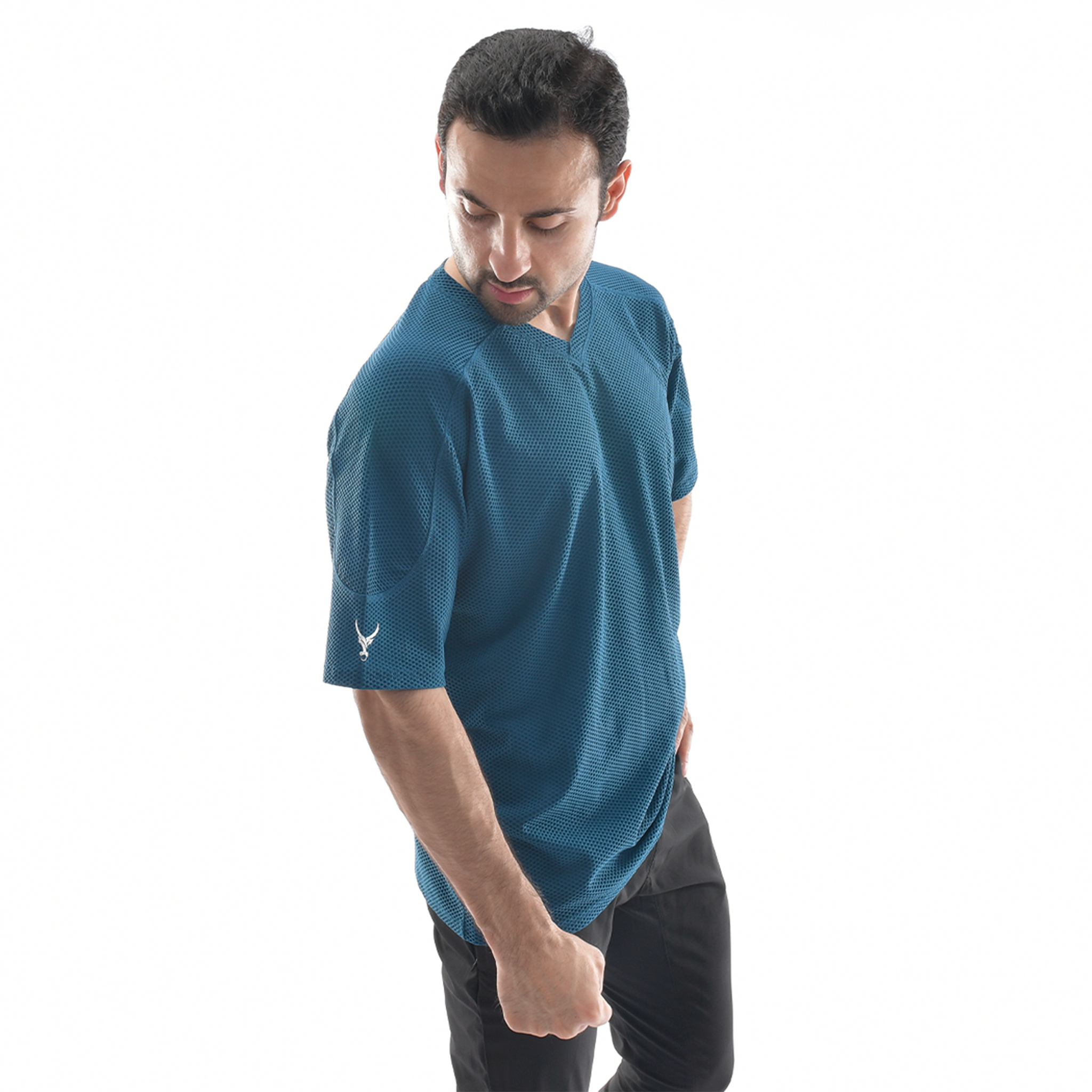 Gold Standard Mesh Oversized Tee