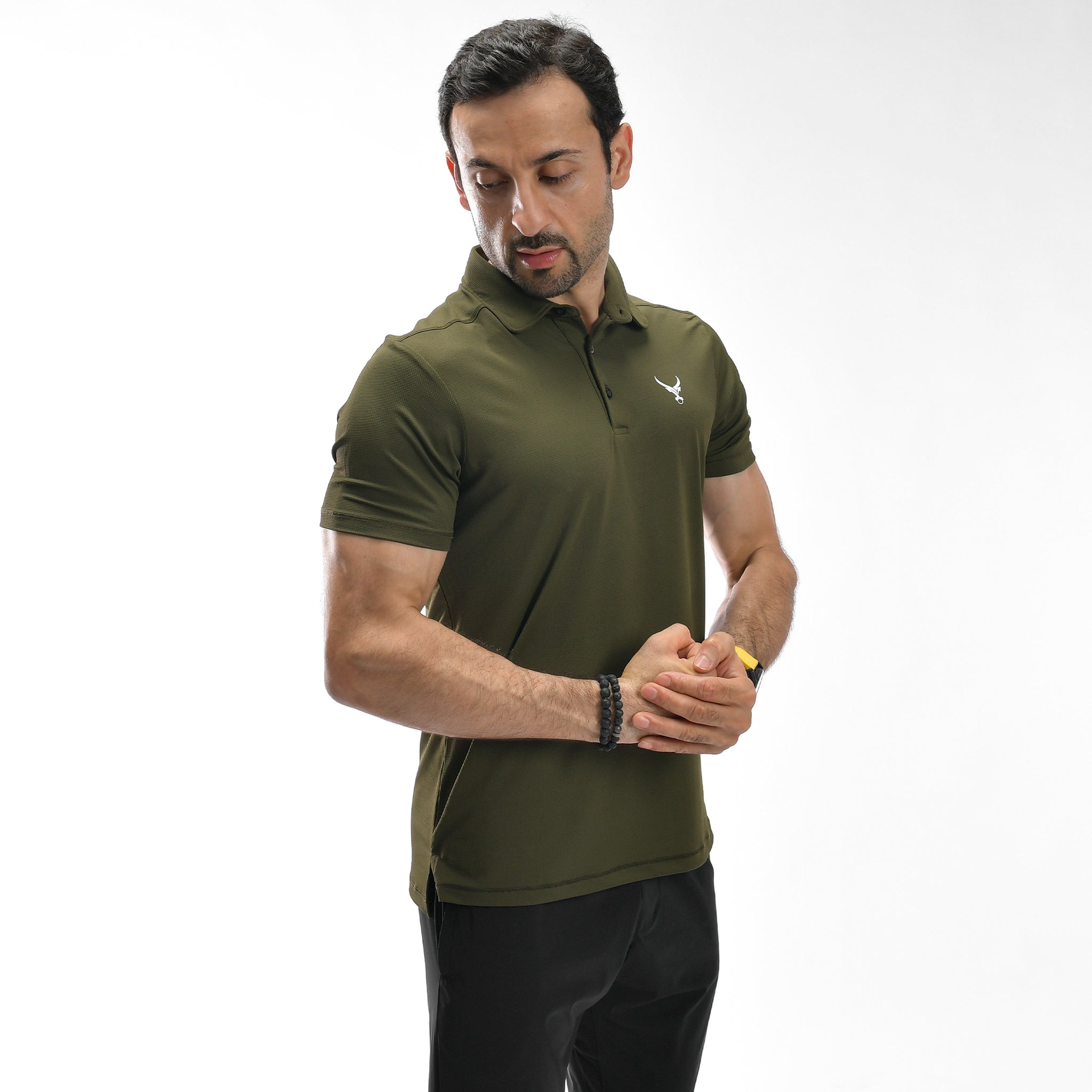 Waffle Weave Polo