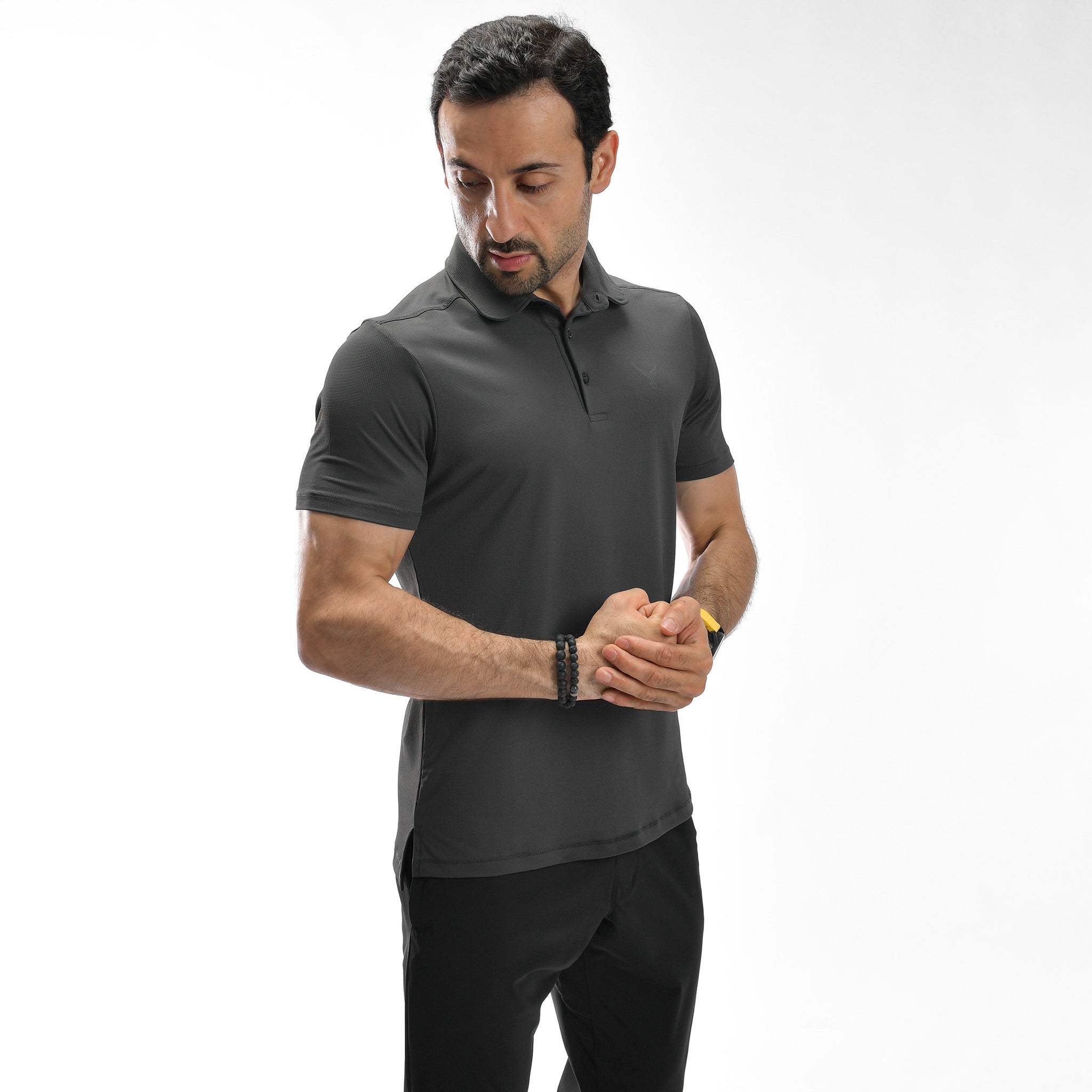 Waffle Weave Polo
