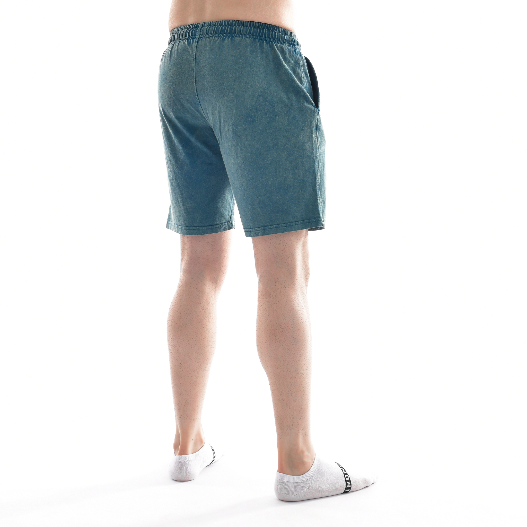 Stone Wash Lifting Shorts