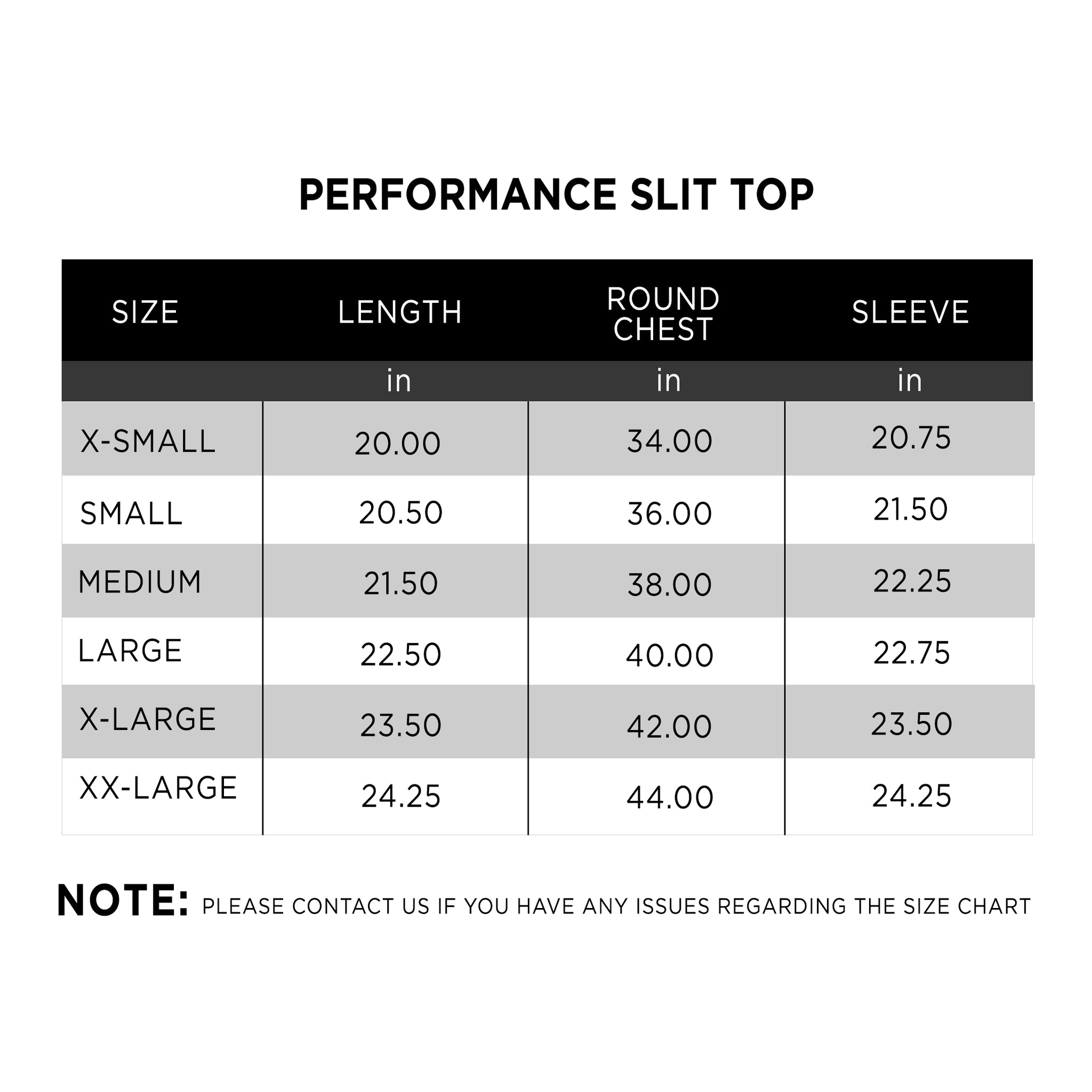 Performance Slit Top
