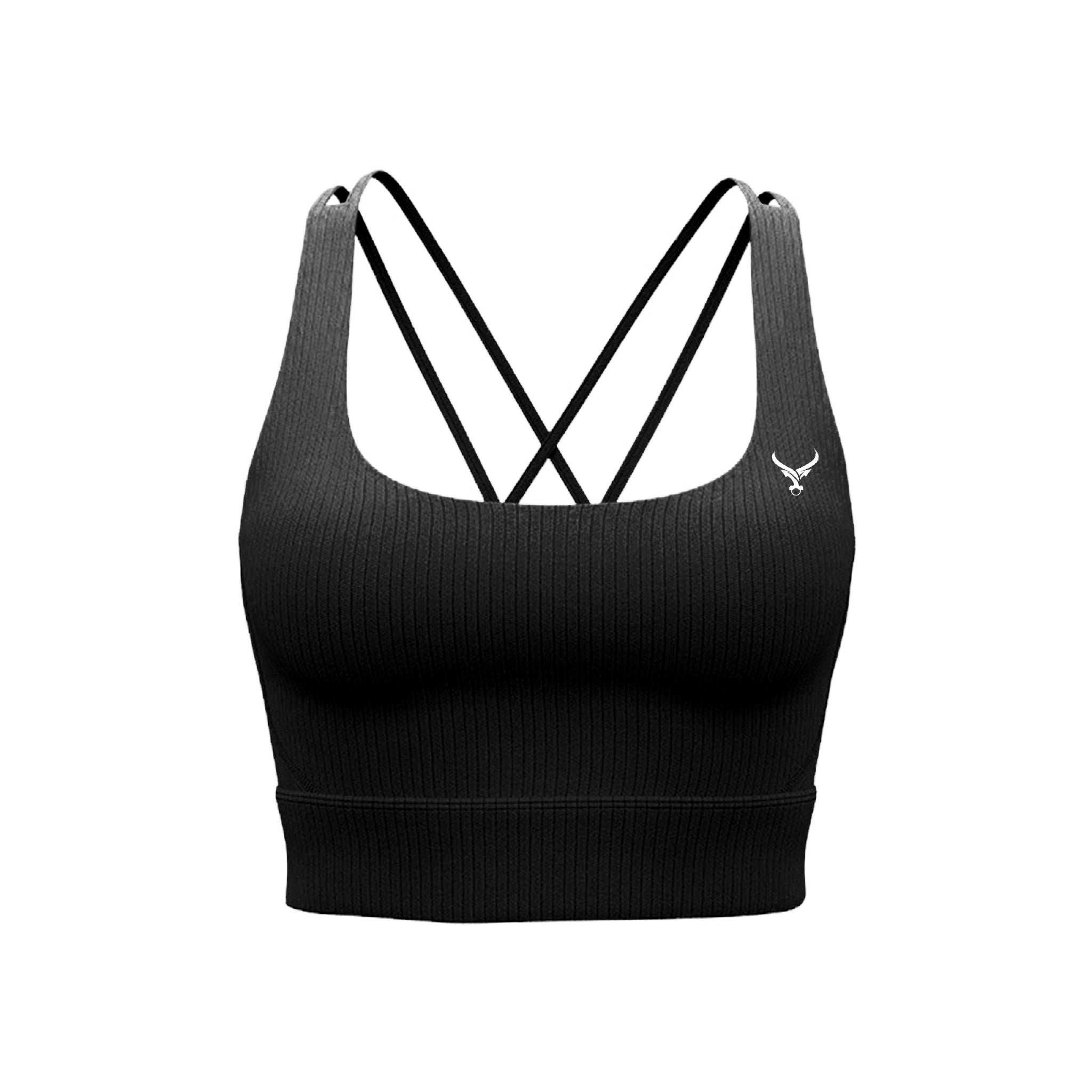 Ribbed sports bra