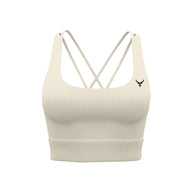 Ribbed sports bra