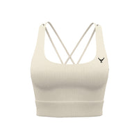 Ribbed sports bra