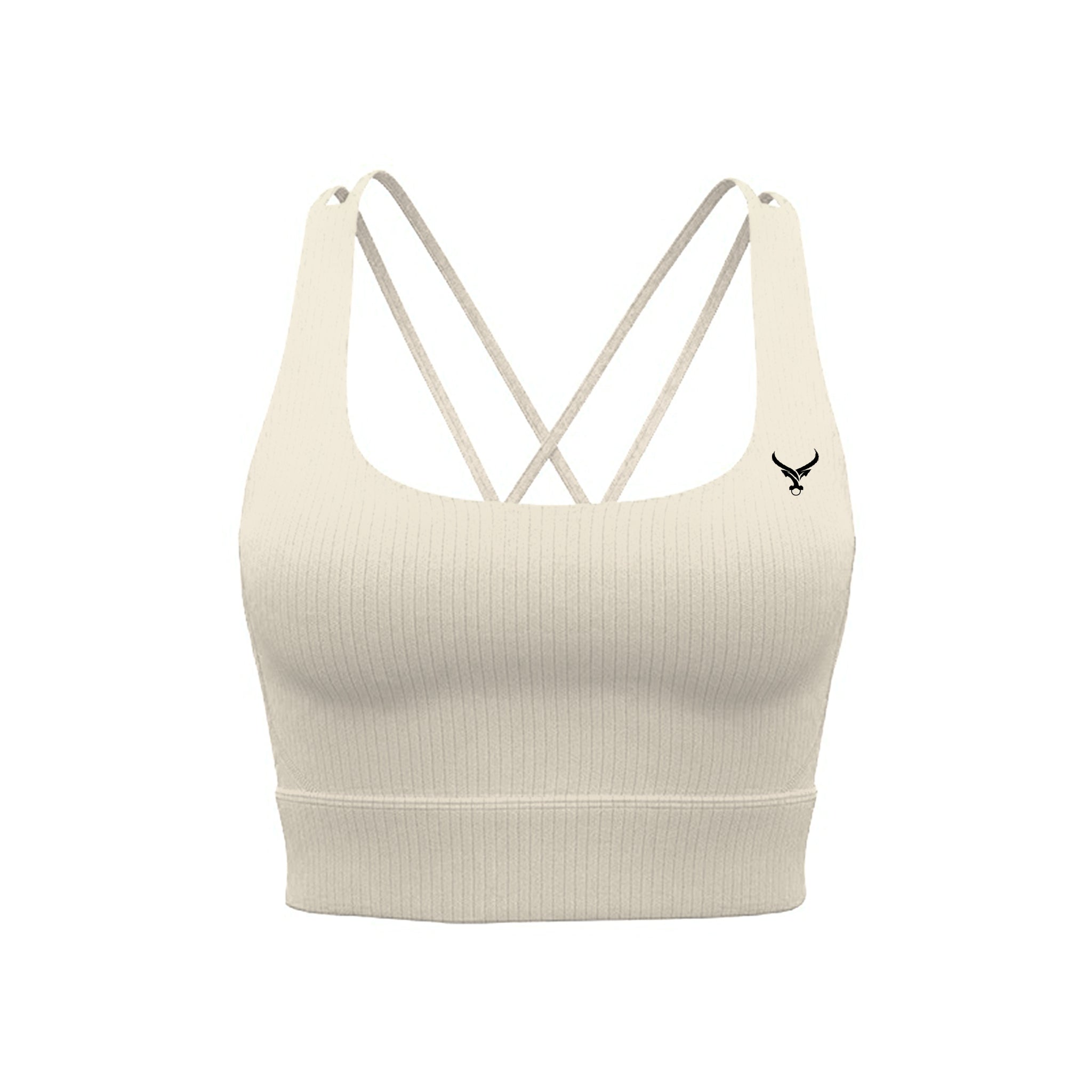 Ribbed sports bra
