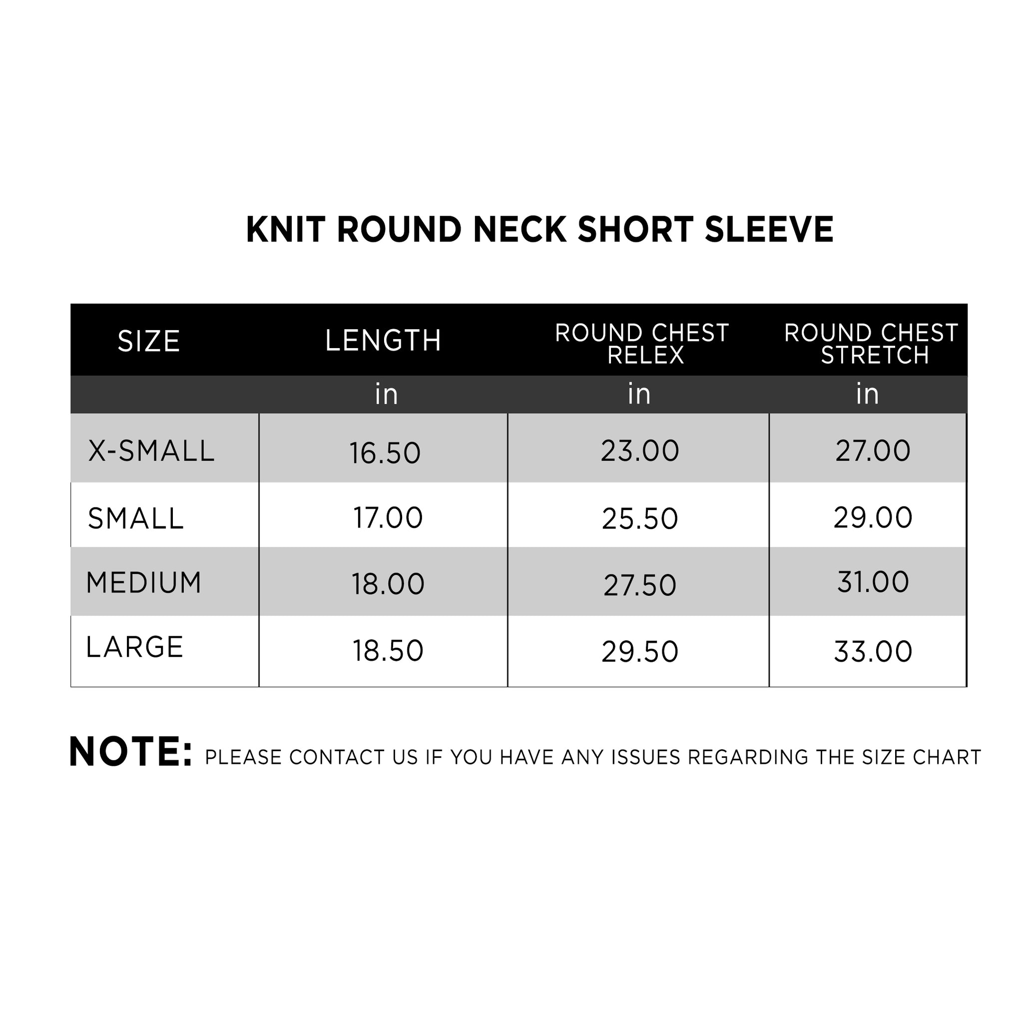 Knit Round Neck Short Sleeve
