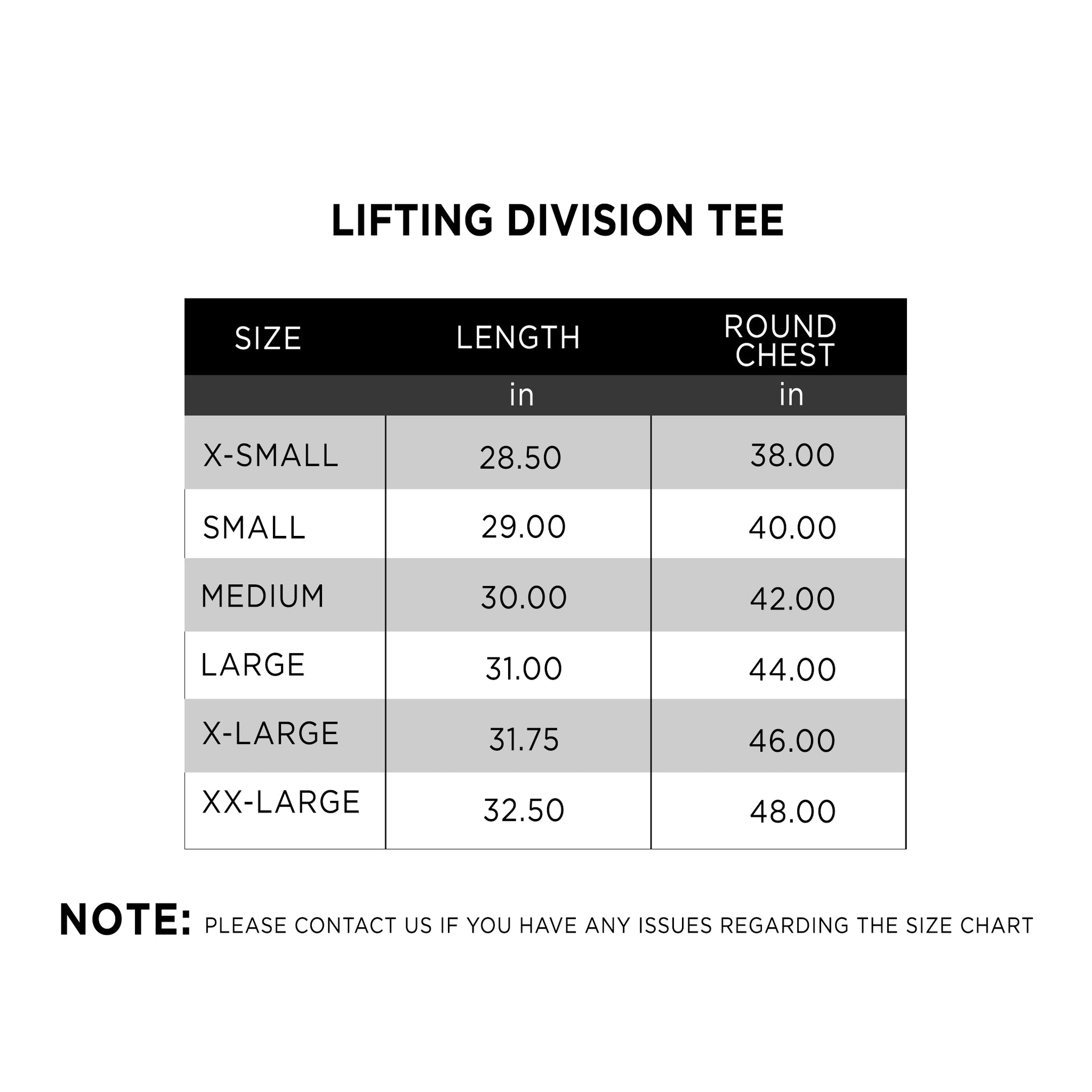 Lifting Division Tee