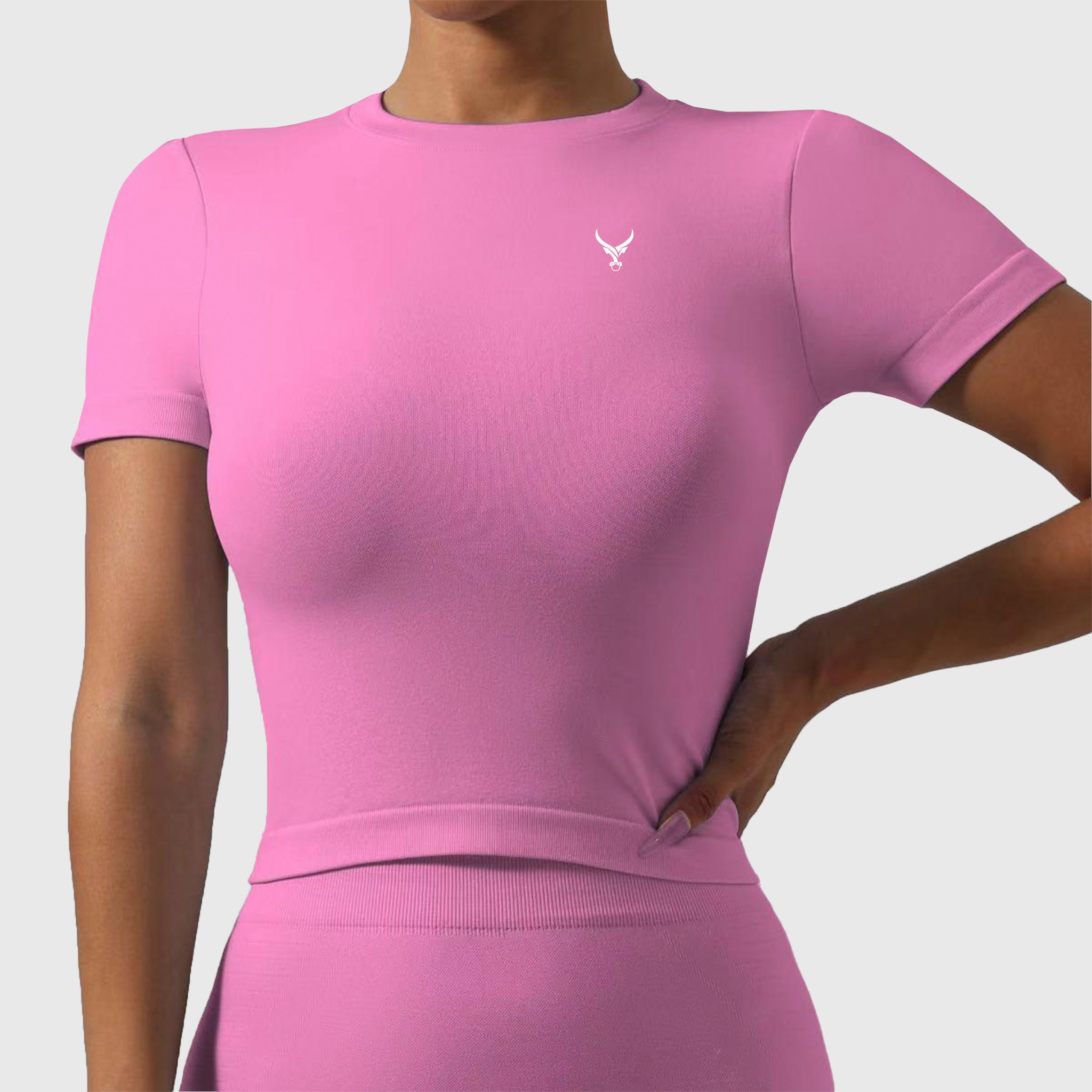 Knit Round Neck Short Sleeve