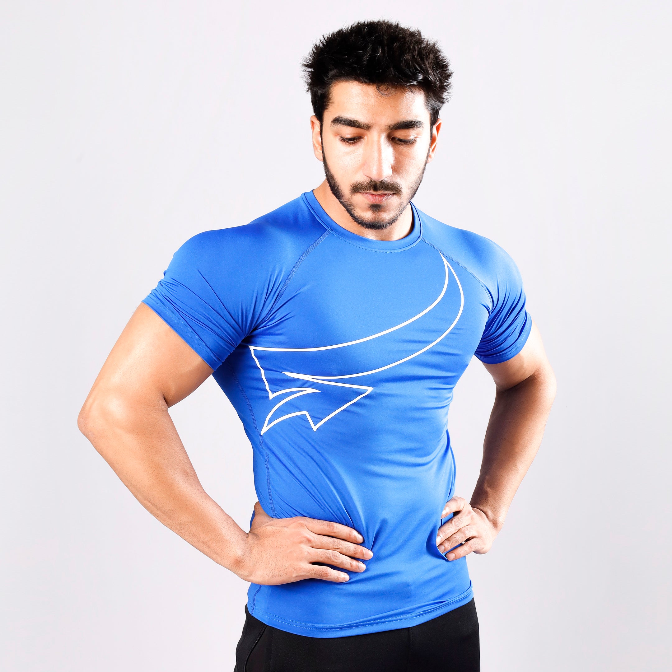 ICONIC COMPRESSION Short Sleeve Tee IRONGEAR Fitness Iconic compression short sleeve tee irongear fitness