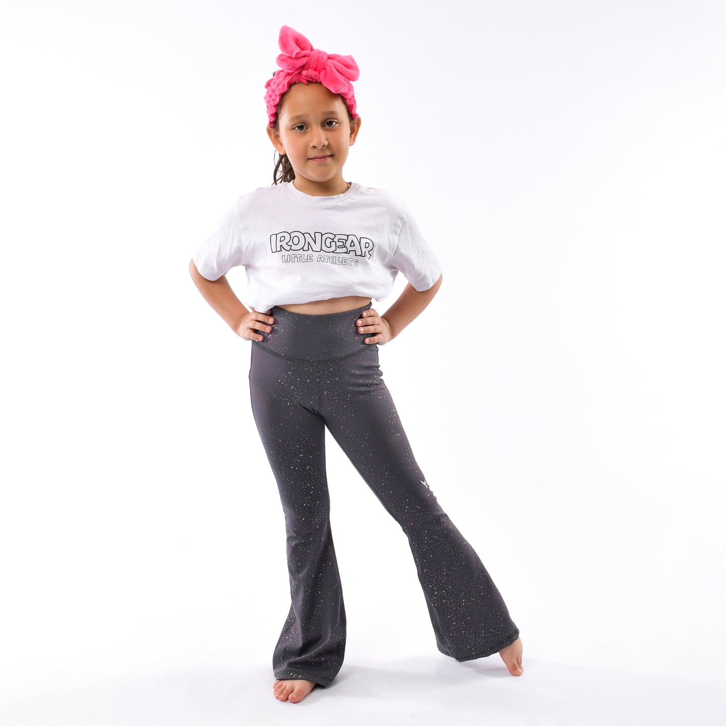 Little Flare Sparkle Leggings