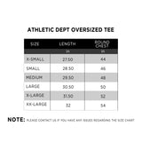 Athletic Dept oversized tee