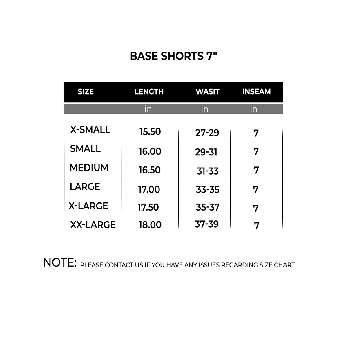 BASE Shorts 7"