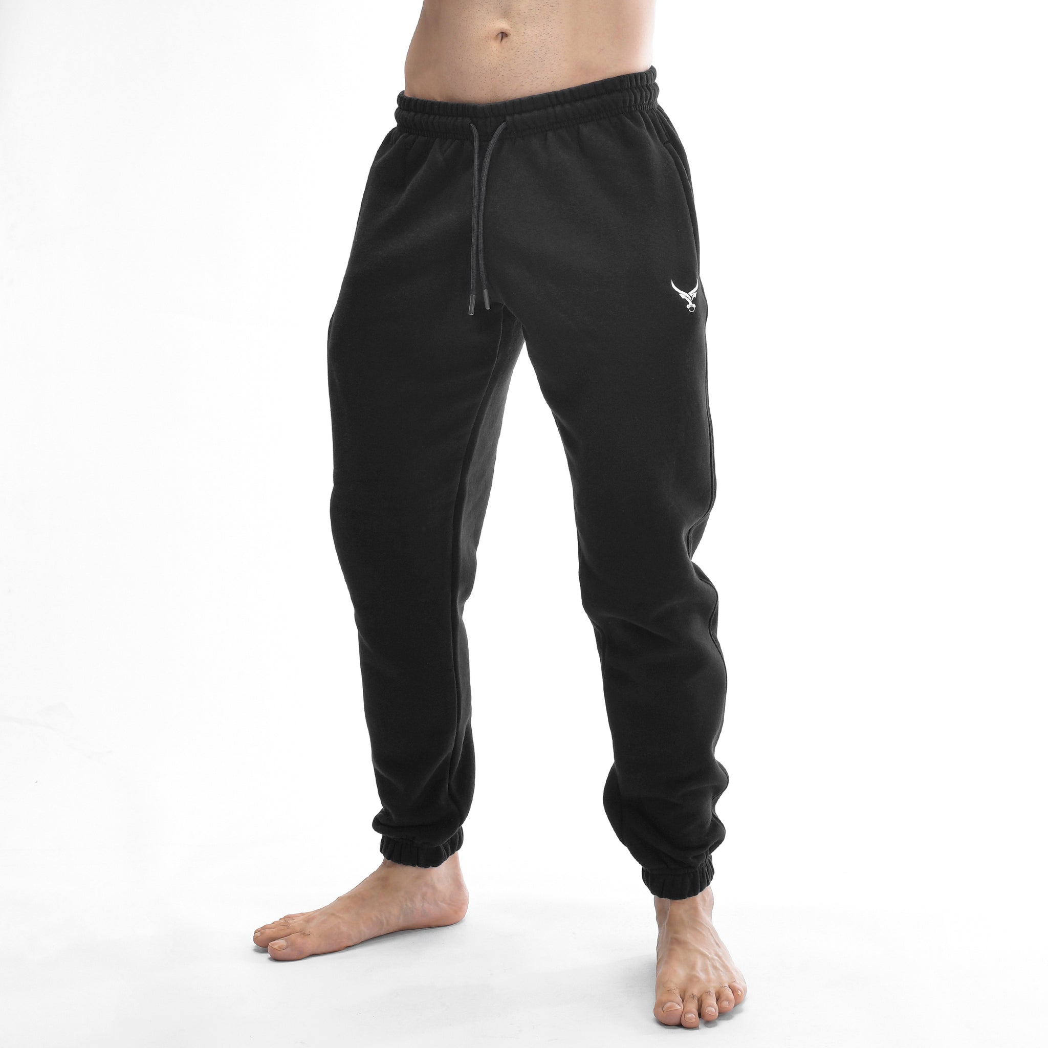 Fleece Basic Sweat Pants (Cuff Bottom)