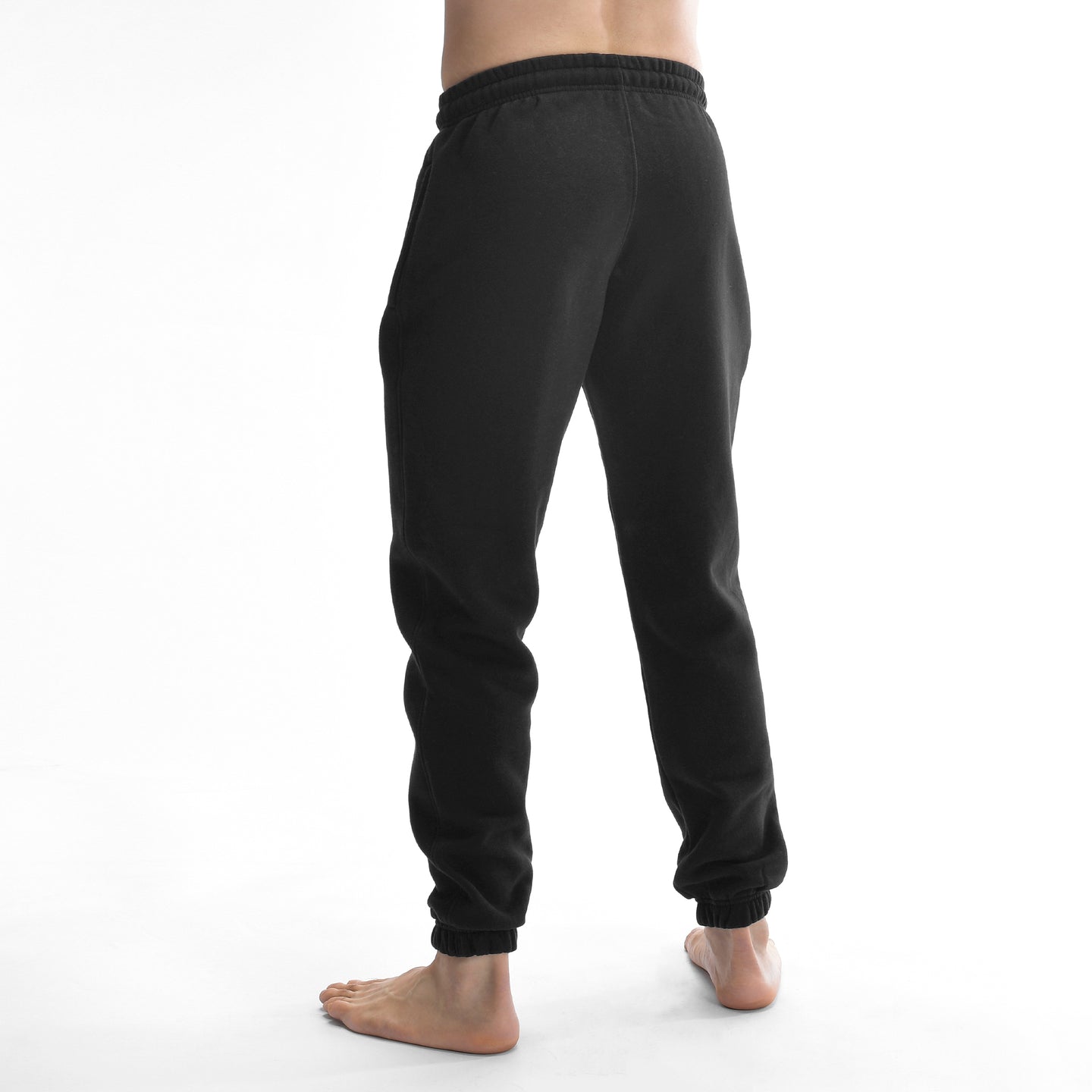Fleece Basic Sweat Pants (Cuff Bottom)