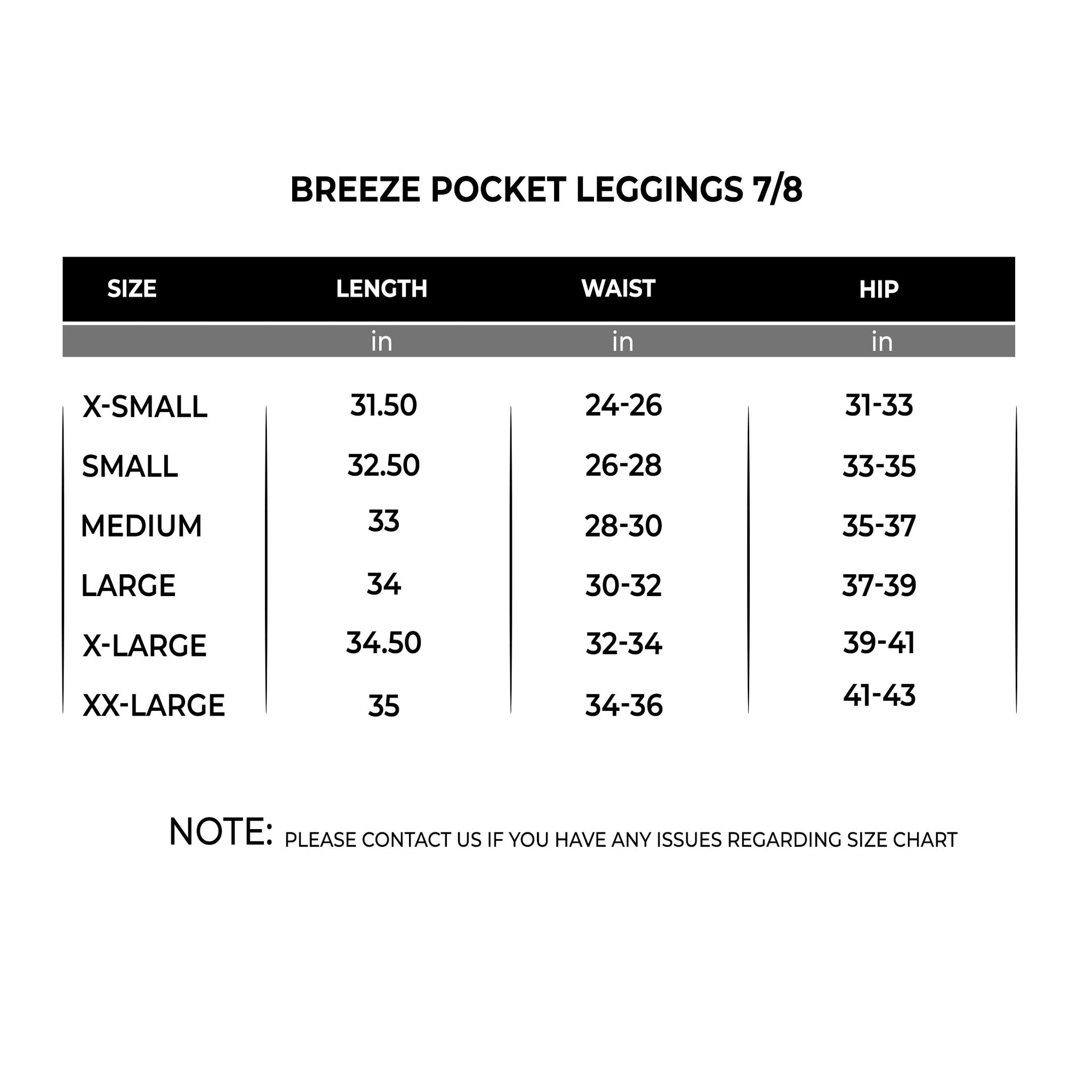 Breeze Pocket Leggings 7/8