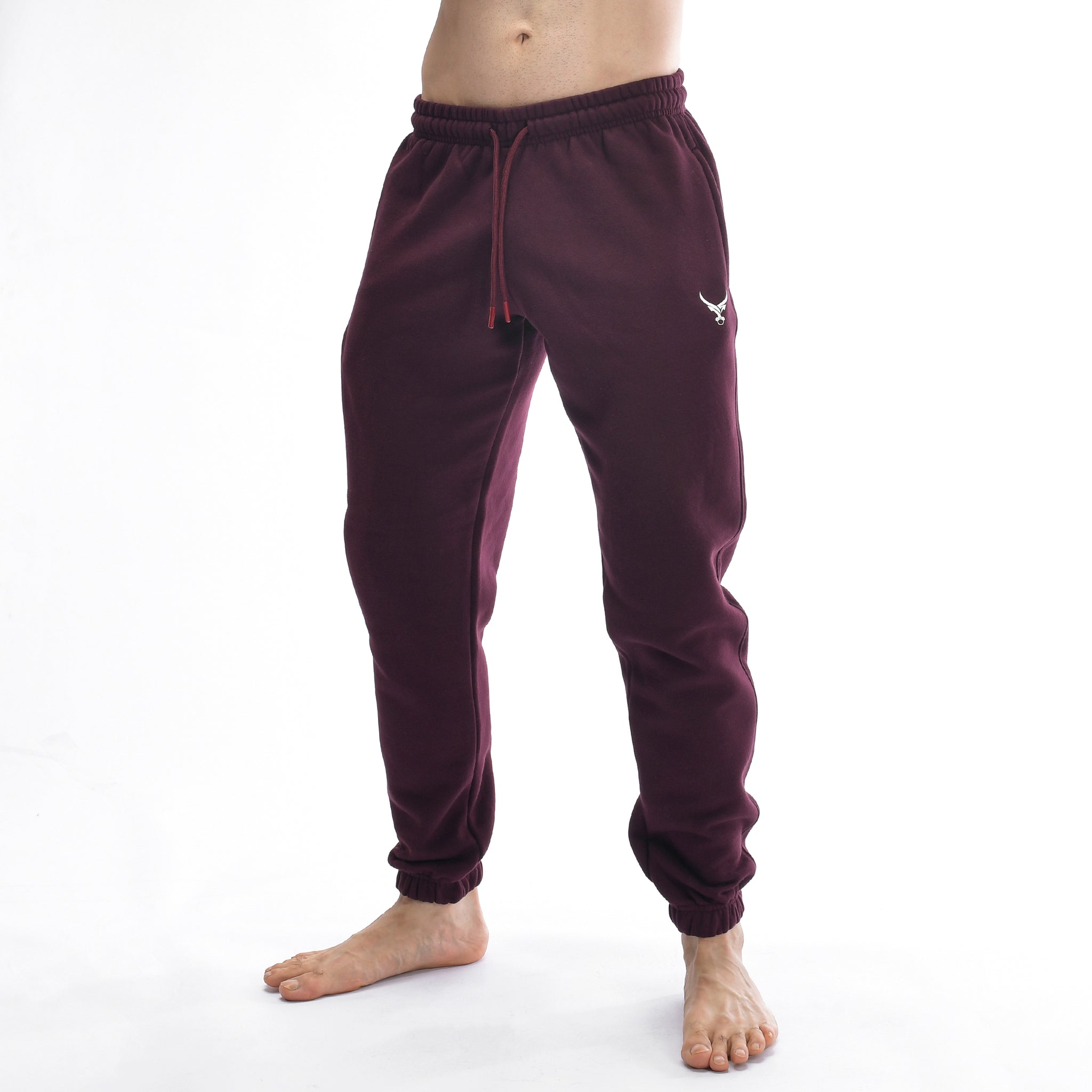 Fleece Basic Sweat Pants (Cuff Bottom)