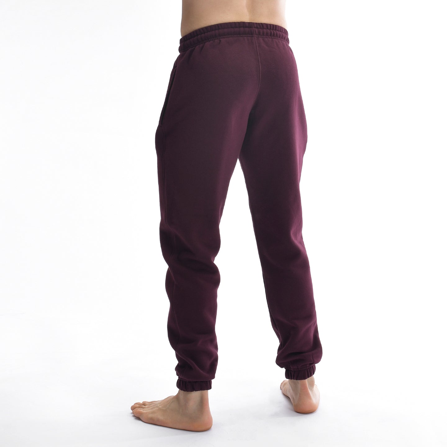 Fleece Basic Sweat Pants (Cuff Bottom)