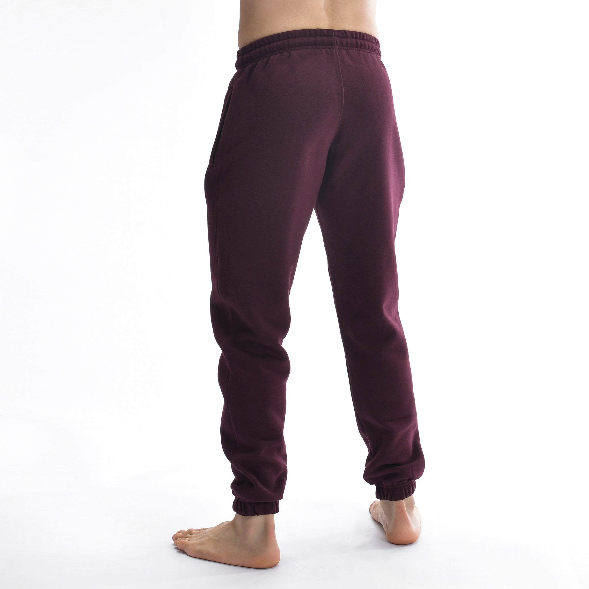 Fleece Basic Sweat Pants (Cuff Bottom)