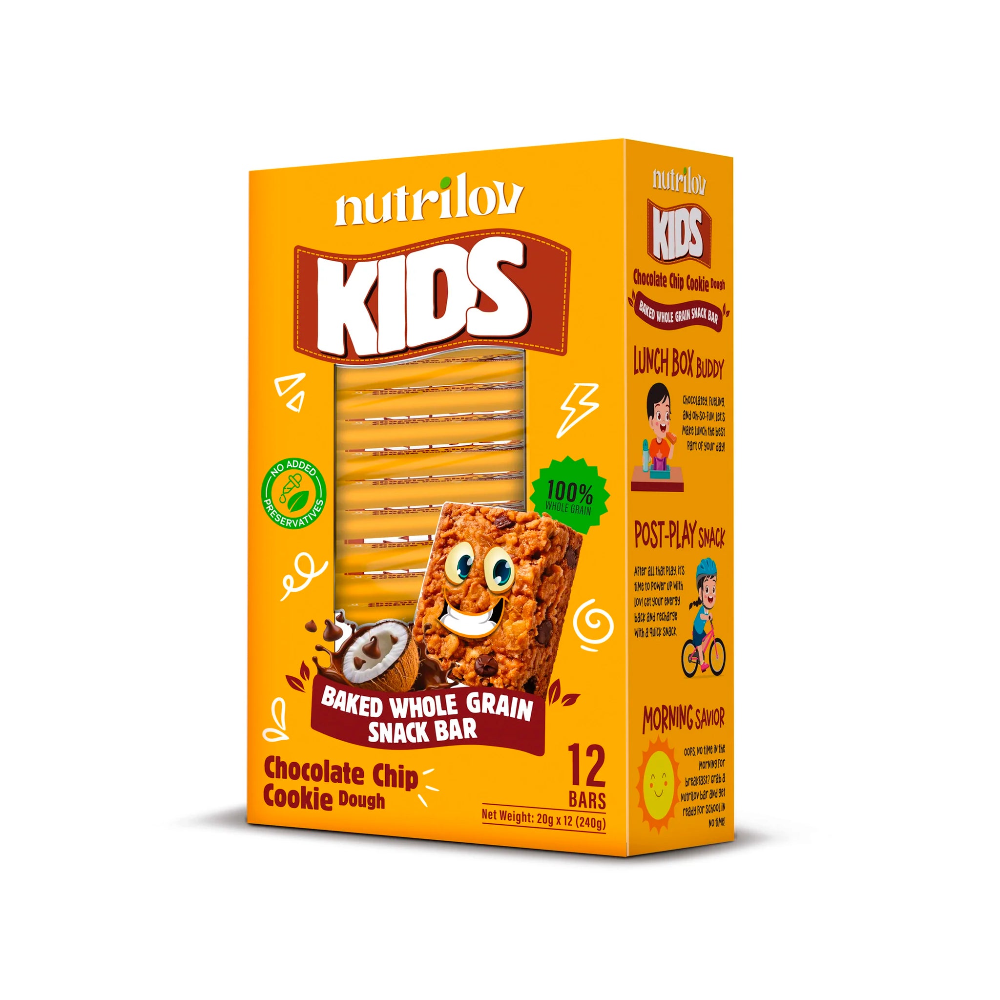 Box of 12 Kids Snack Bars (20g x 12)