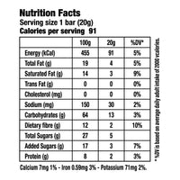 Box of 12 Kids Snack Bars (20g x 12)
