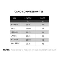 CAMO Compression Tee