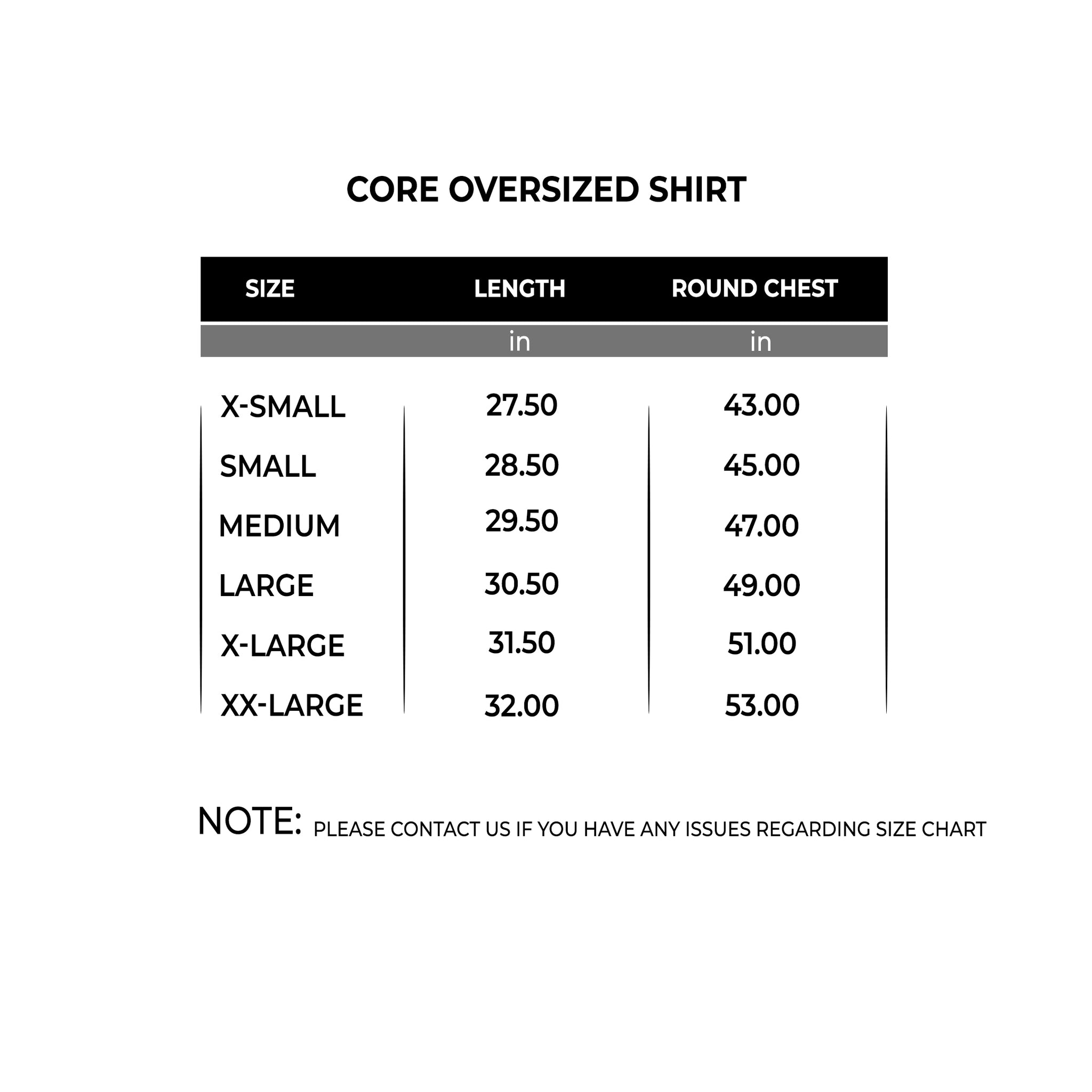 Core Oversized shirt