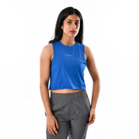 Training Drop Arm Crop Tank