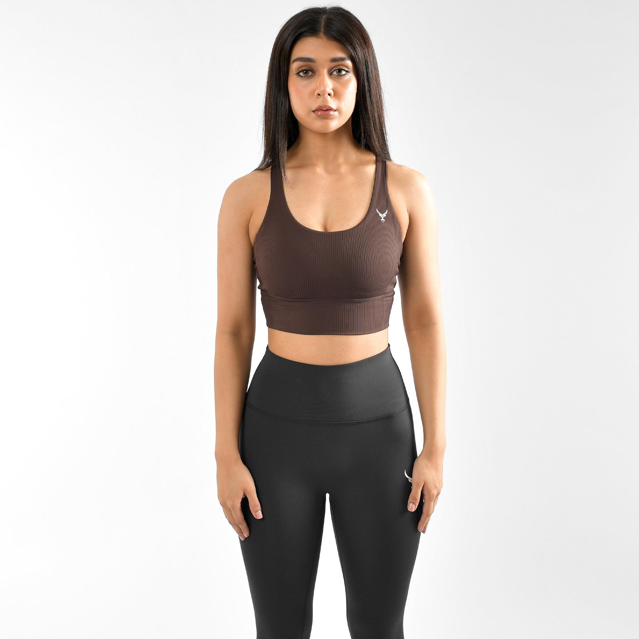 Ribbed sports bra