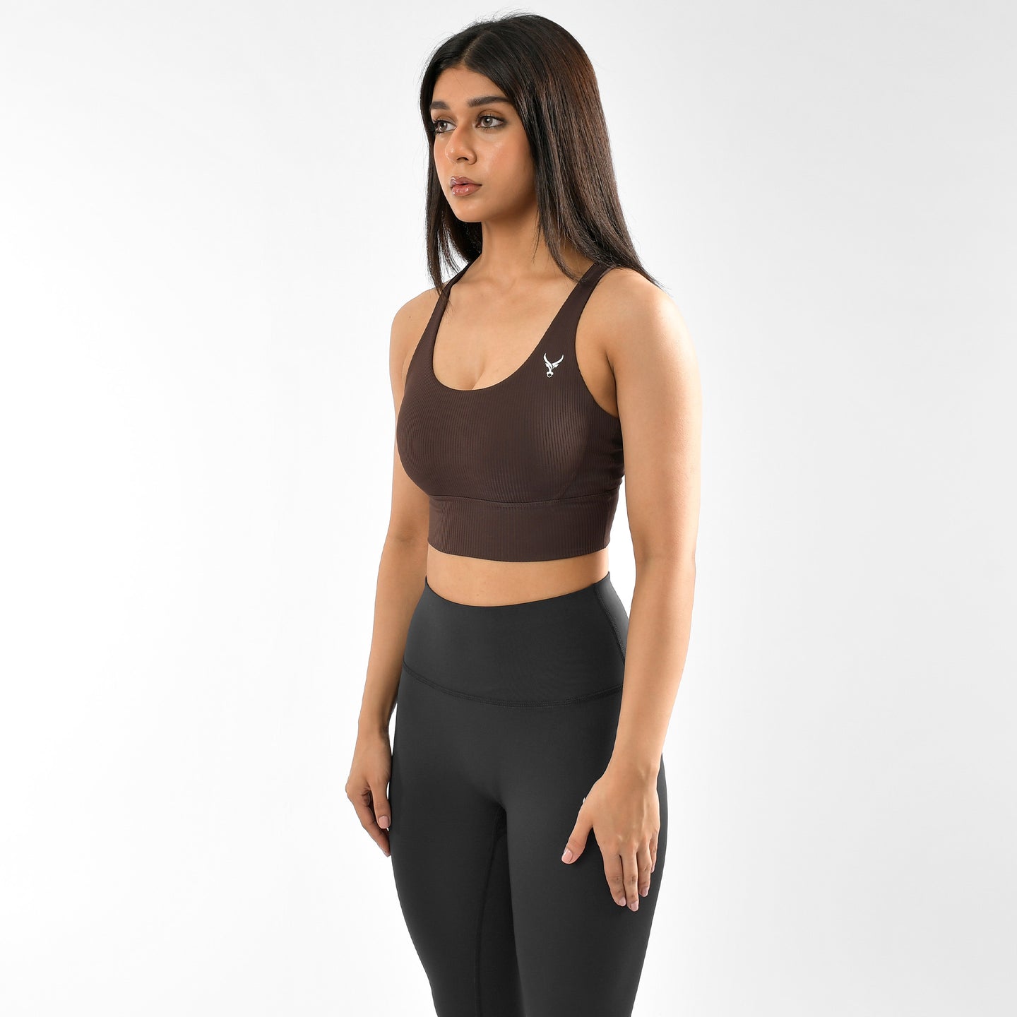 Ribbed sports bra