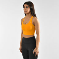 Ribbed sports bra