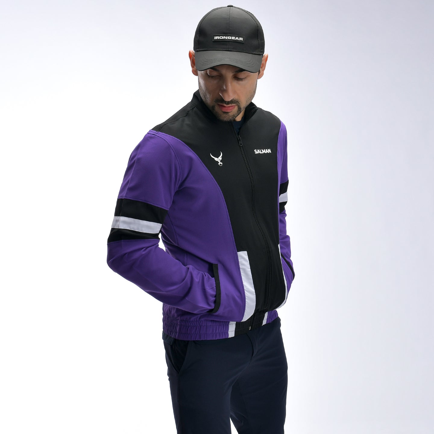 Leichte Athletenjacke
