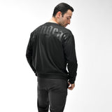 Stone Wash Langarm-T-Shirt