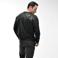 Stone Wash Langarm-T-Shirt