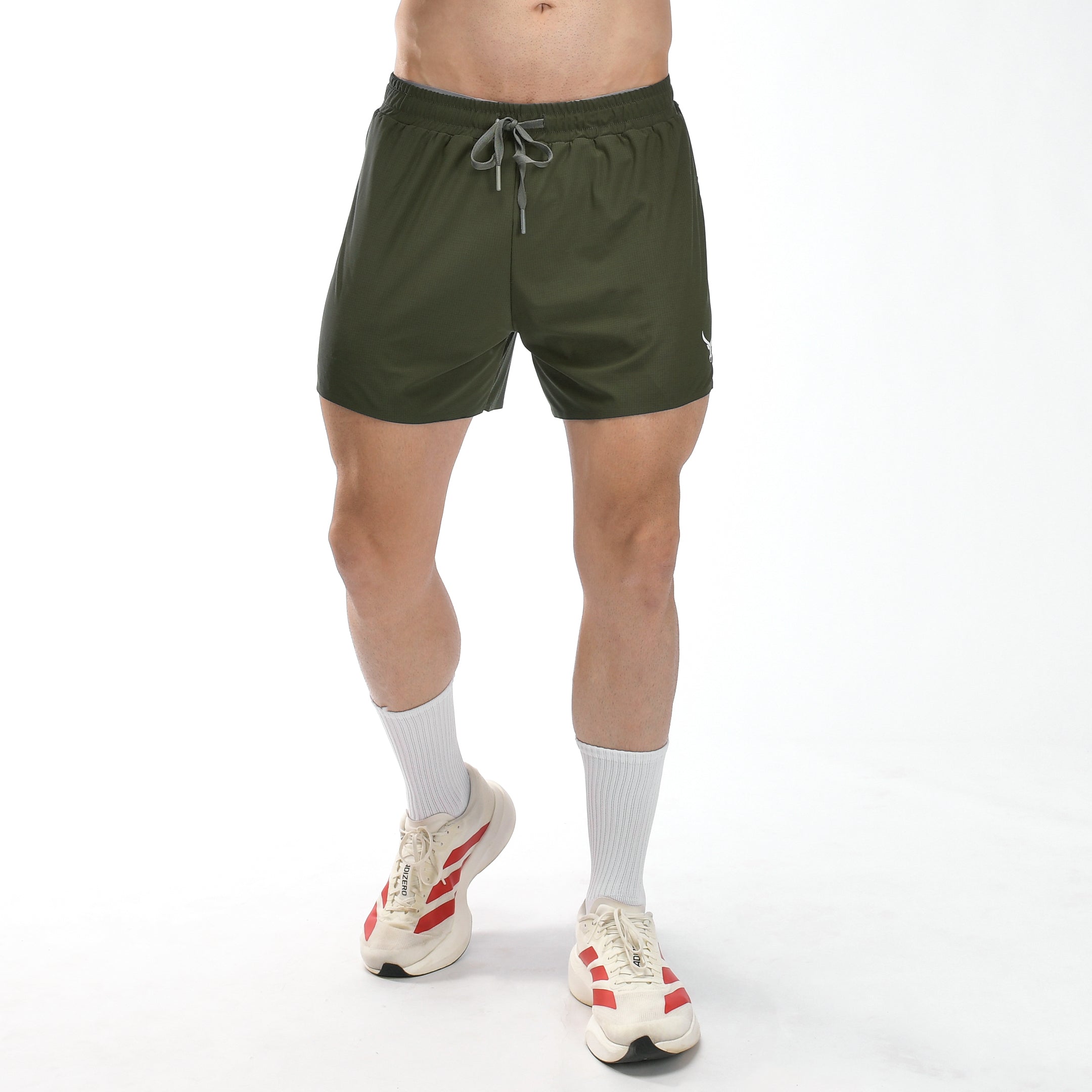 Racer Shorts – Olive | IRONGEAR – IRONGEAR Fitness