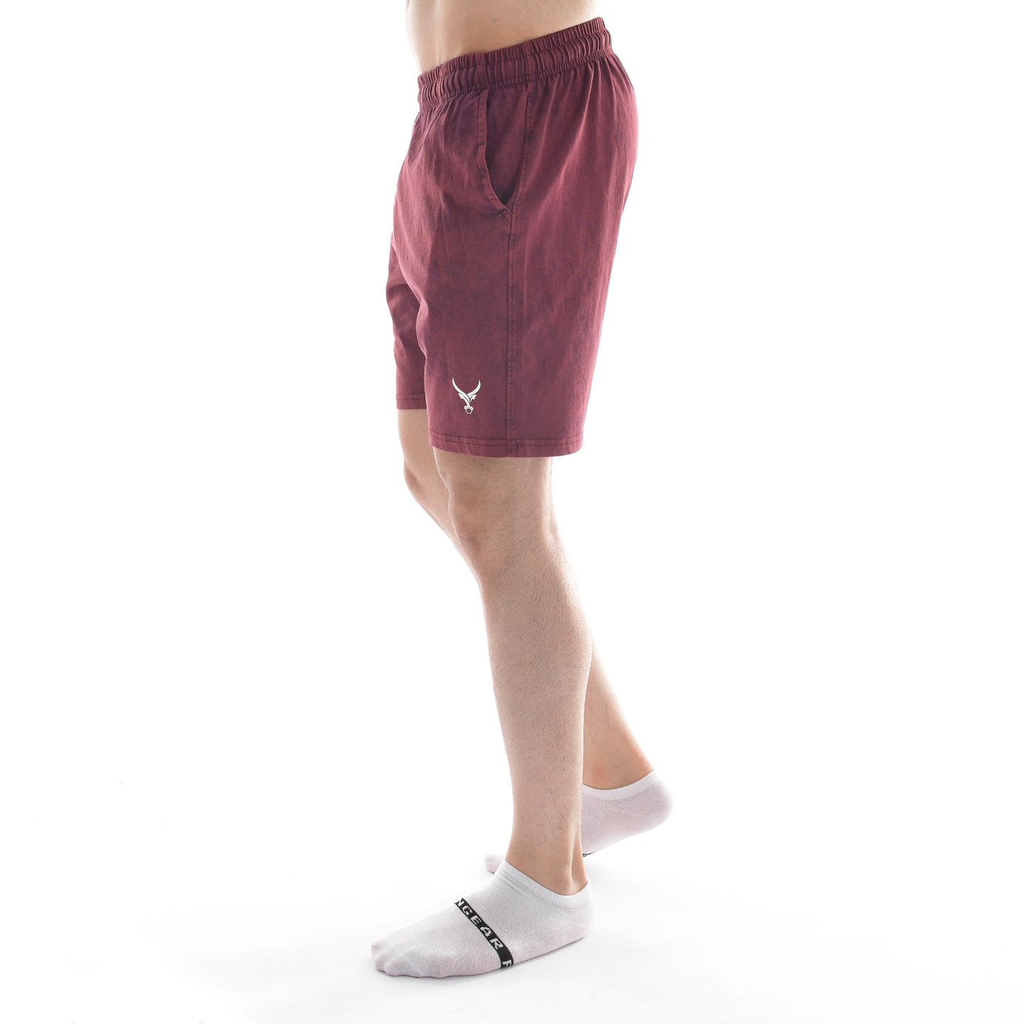 Stone Wash Lifting Shorts