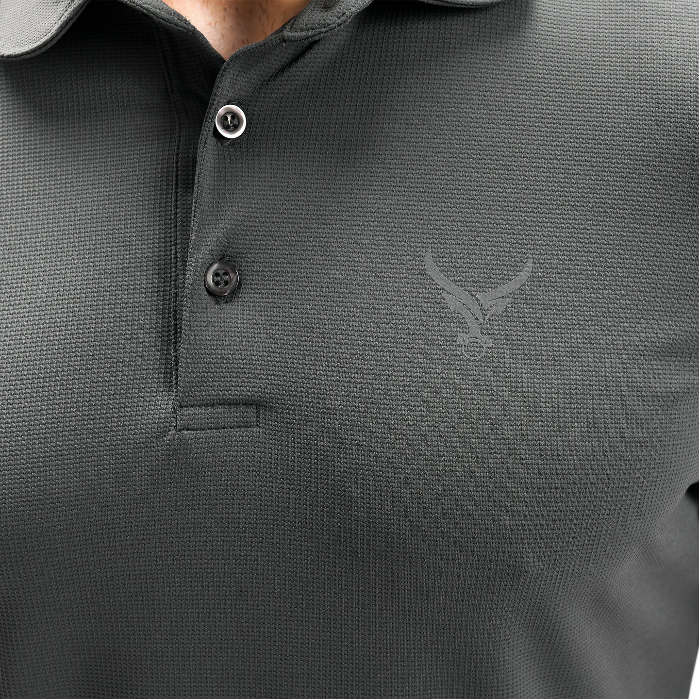 Waffle Weave Polo