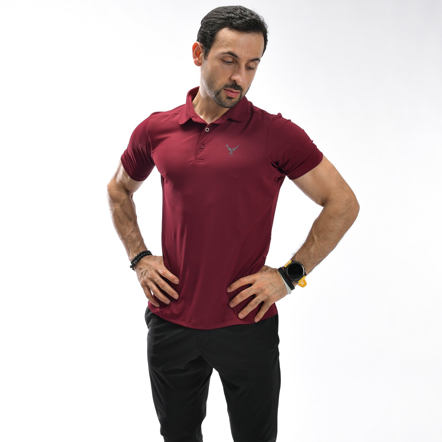 Waffle Weave Polo