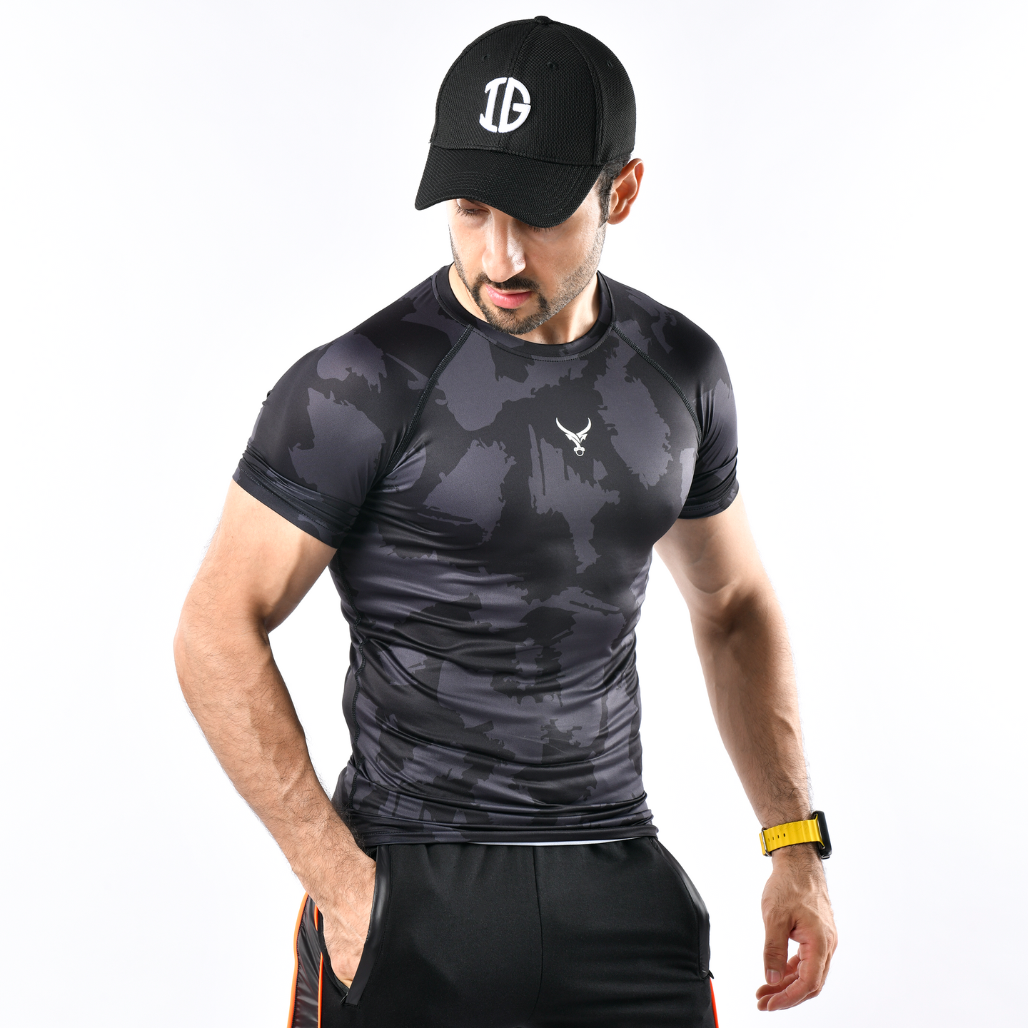 CAMO Compression Tee