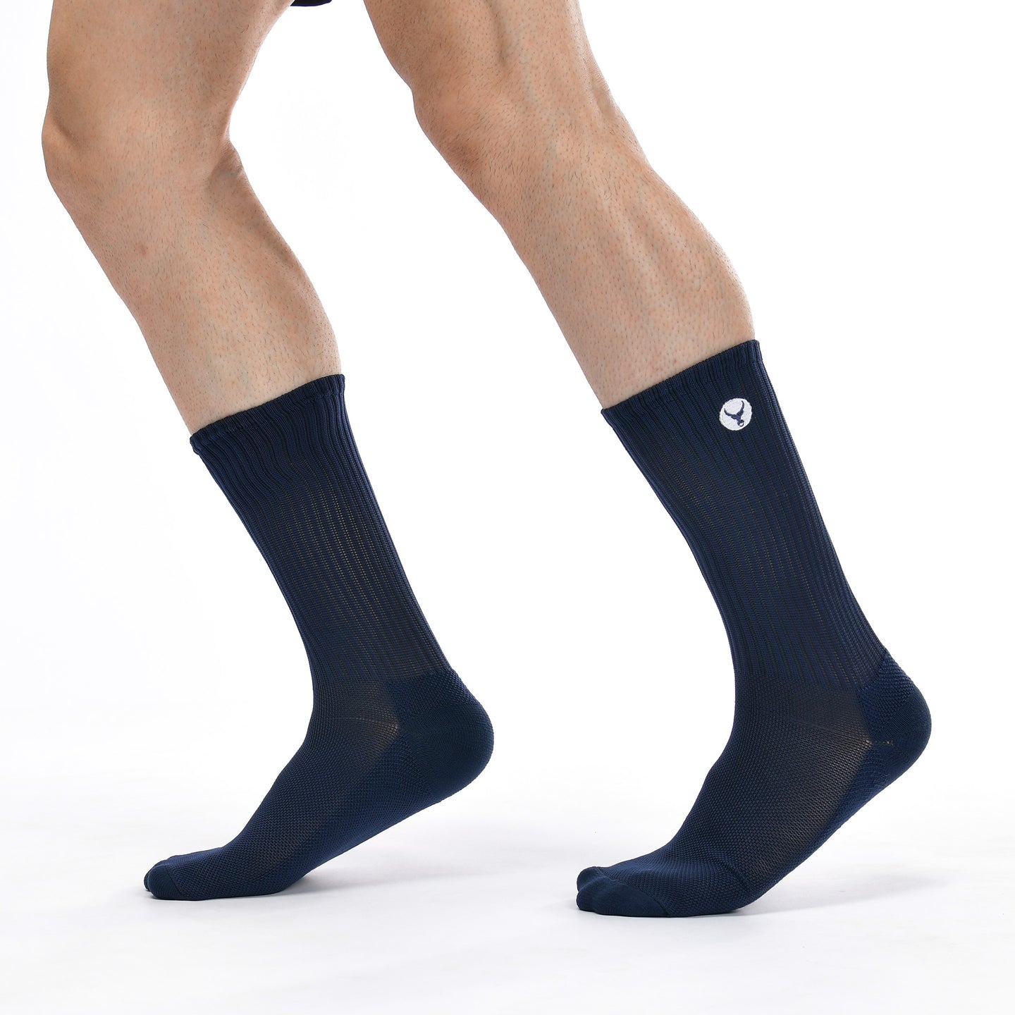 Daily Stride Ribbed Comfort Crew Socks 2 Pack