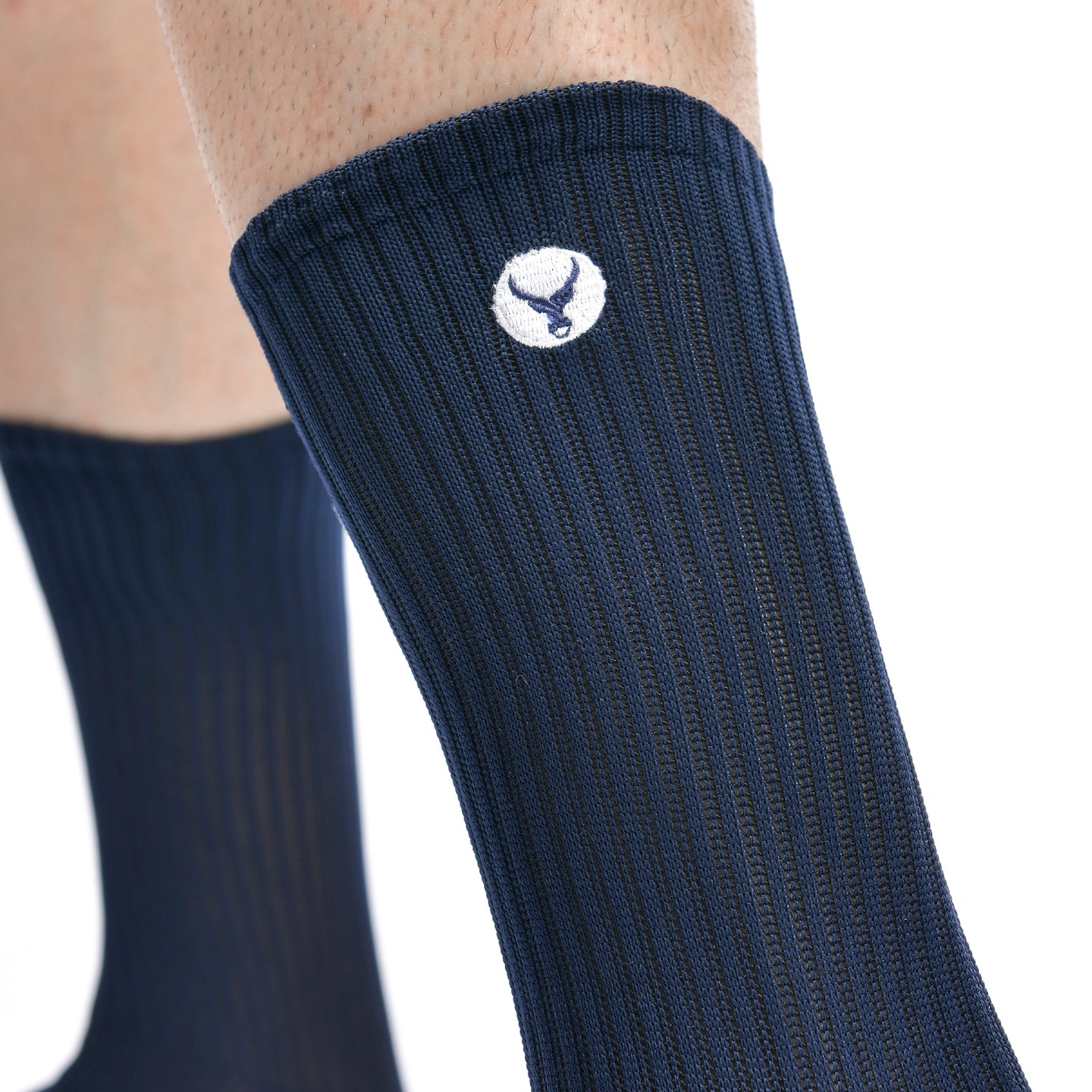 Daily Stride Ribbed Comfort Crew Socks 2 Pack