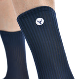 Daily Stride Ribbed Comfort Crew Socks 2 Pack