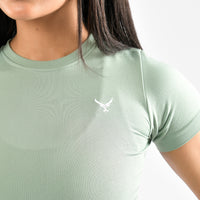 Knit Round Neck Short Sleeve