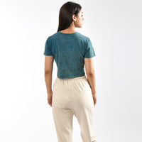 Stone Wash Tie Dye Crop Top